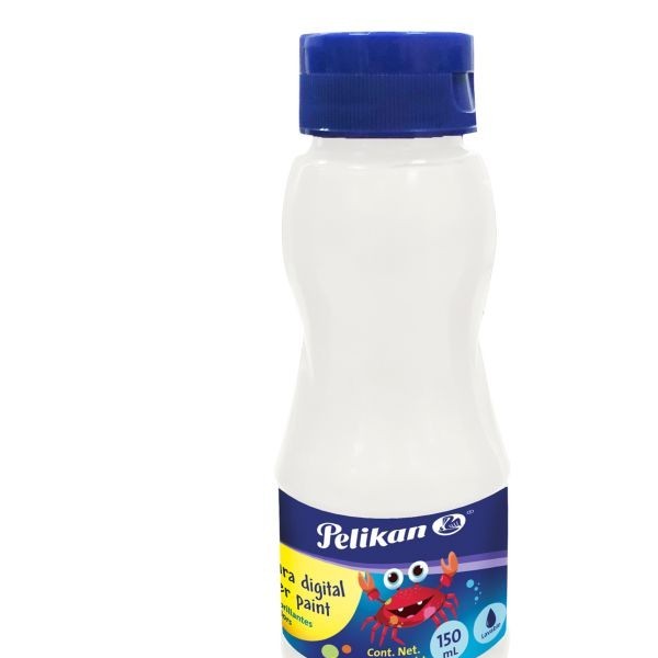 PINTURA DIGITAL PELIKAN 150ML. BLANCO C.12